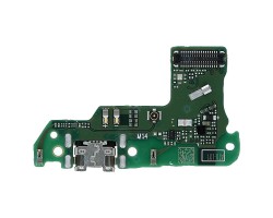 Töltő csatlakozó / rendszercsatlakozó Huawei Y6 (2018) micro USB modul panel 02351WHT